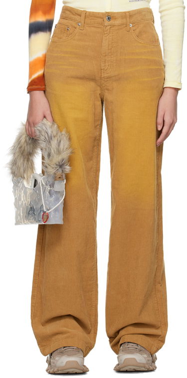 Kavbojke We11done Washed Corduroy Trousers Bež | WD-DP3-22-392-W-CM, 0