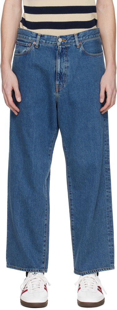 Kavbojke WACKO MARIA WACKO MARIA Washed Jeans Modra | 25SS-WMP-PT17, 0