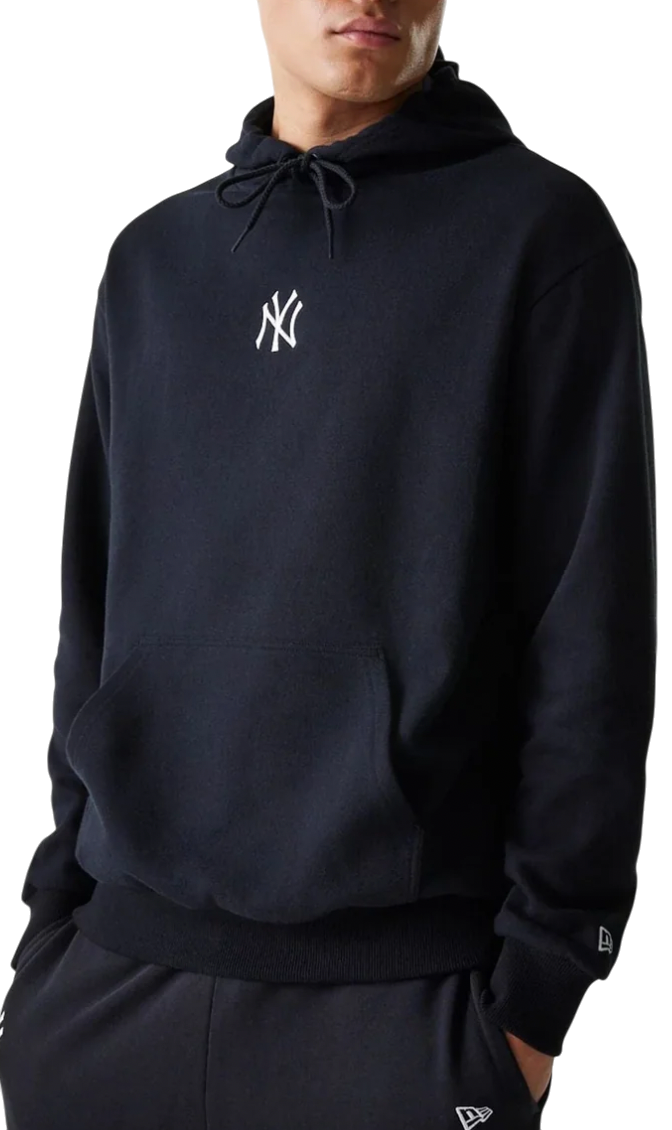 Pulover New Era New Era MLB New York Yankees Hoodie Črna | 60675759-60675759
