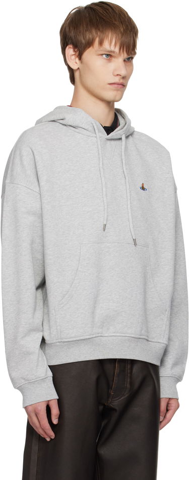 Pulover Vivienne Westwood Vivienne Westwood Ashton Hoodie Siva | 2I01000M-J006O-, 1
