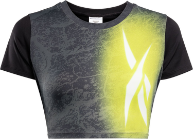 Krop-top Reebok Reebok Lux Bold Cropped T-Shirt Večbarvna | 100205571, 1