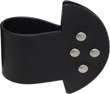Zapestnica Rick Owens Rick Owens Anthem Snaps Cuff Bracelet Črna | RA02E0706 LGE, 0