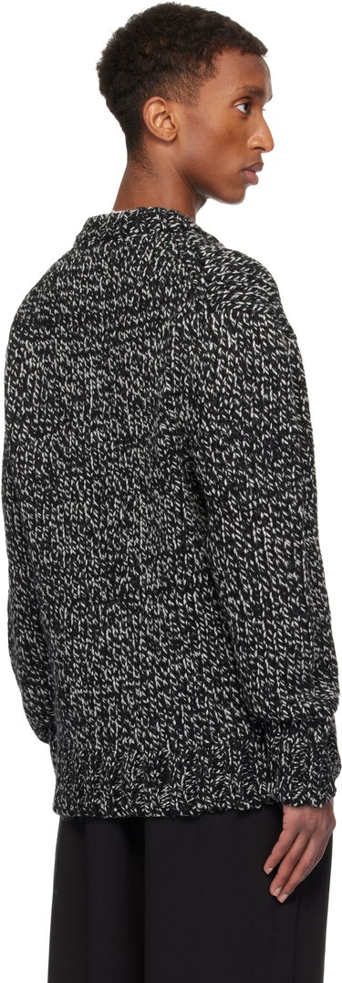 Pleteni pulover We11done We11done Chunky Knit Sweater Črna | WD-KT3-24-649-U-B2, 2