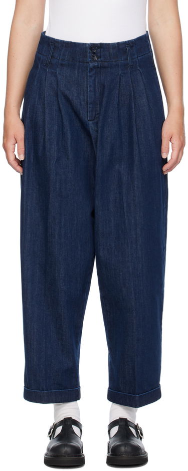 Kavbojke YMC YMC Keaton Denim Trousers Modra | Q4AZF, 0