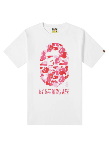 Majica BAPE Camo By Bathing Ape Tee Bela | 001TEI801005M-WHP