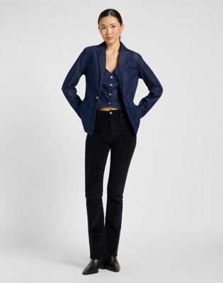 Jakna Lee Relaxed Structured Blazer XS Mornarica | 112370868, 1