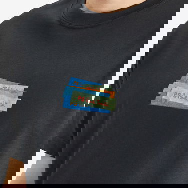 Majica Paul Smith Paul Smith PS Label Print T-Shirt, Size Large Črna | M2R-011R-PP5128-49, 5