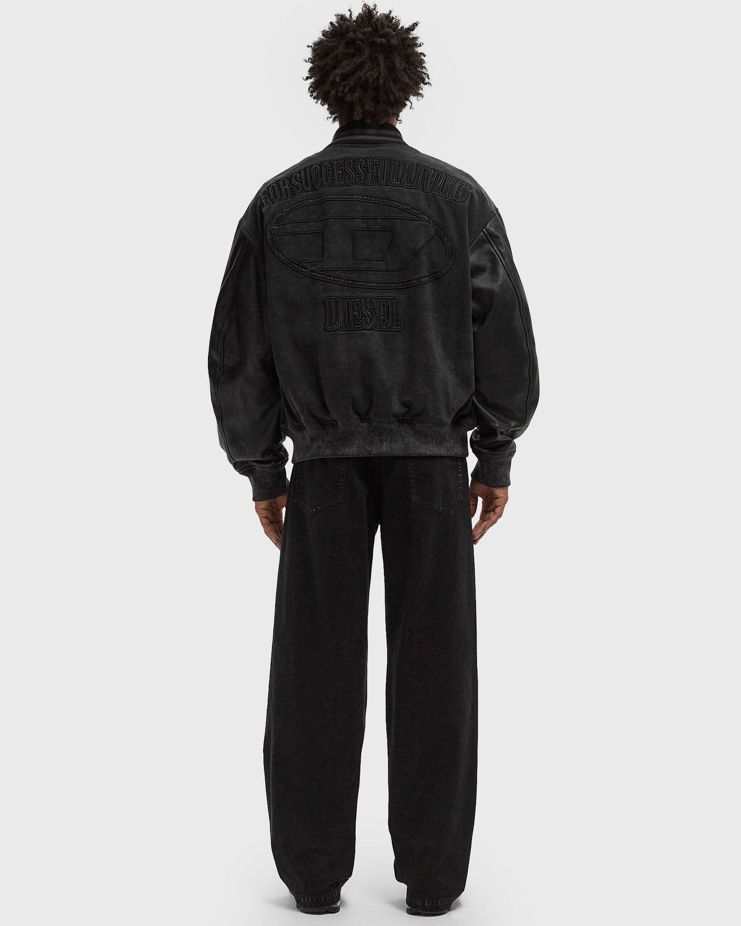 Bomber jakna Diesel L-NYN Bomber Jacket Črna | A17366-0IKAW-9XX, 1