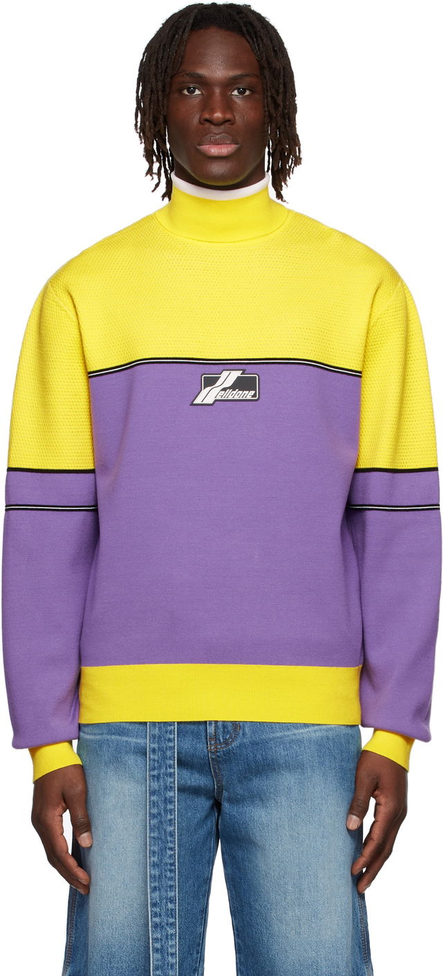 Pleteni pulover We11done Turtleneck Večbarvna | WD-KT1-22-617-U-YE