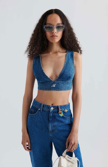 Krop-top AXEL ARIGATO Jules Denim Top Modra | A0903004, 8