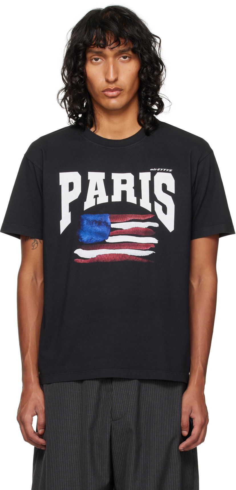 Majica Eytys Leon T-shirt Črna | A330011