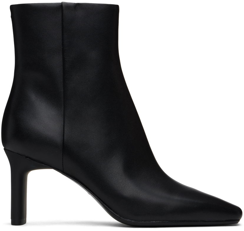 Obleke rag & bone Rag & Bone Aja Leather Ankle Boots Črna | WFF24FF023LE23
