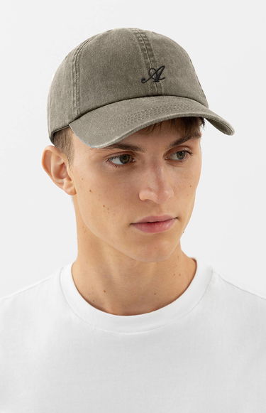Kapa AXEL ARIGATO Washed Signature Cap Siva | X0671006, 4