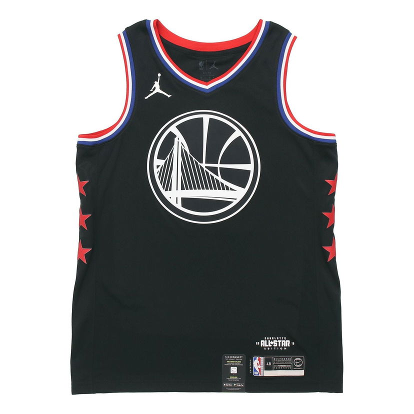 Dres Jordan Stephen Curry Golden State Warriors All-Star Edition Swingman Jersey Črna | AQ7295-011