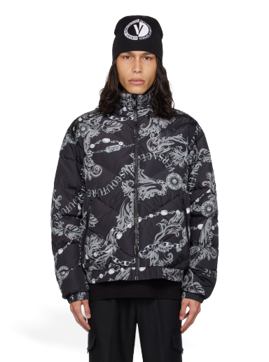 Jakna Versace Jeans Couture Reversible Down Jacket Črna | E75GAUD04_ECQS70