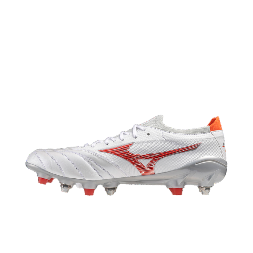 Superge in čevlji Mizuno Morelia Neo IV Beta Made in Japan Mixed SG Bela | p1gc2440-060