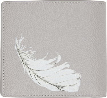 Denarnica Thom Browne Thom Browne Billfold Wallet with Feather Print Siva | MAW023A-E1353, 1