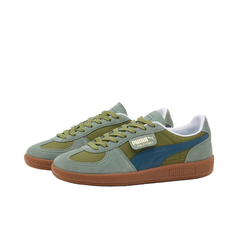 Superge in čevlji Puma Women's Palermo OG Olive Green/Eucalyptus/Ocean Tropic Zelena | 383011-11