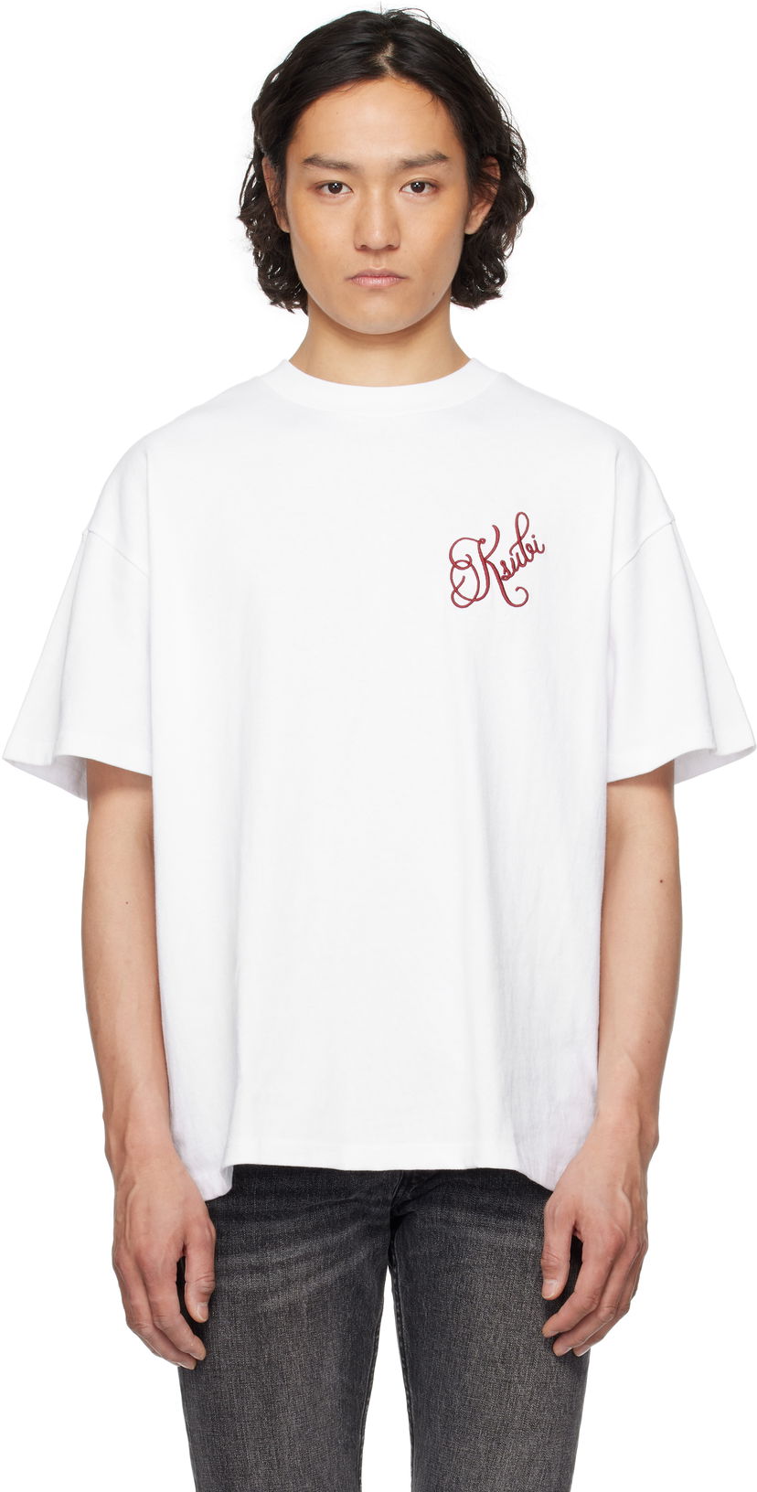 Majica Ksubi Ksubi Kursed Ekcess T-Shirt Bela | MSP25TE005