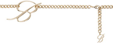 Pasovi Blumarine Blumarine 'B' Monogram Chain Belt Kovinski | A422W299A, 0