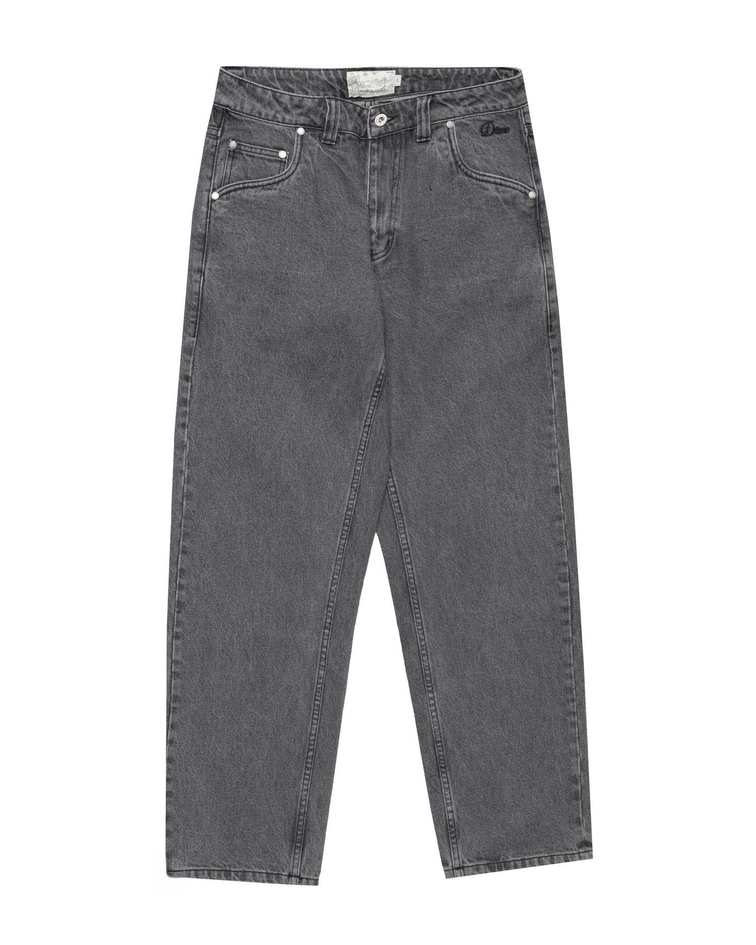 Kavbojke Dime Dime Classic Relaxed Denim Pants Siva | DIMESU2512BLK, 0