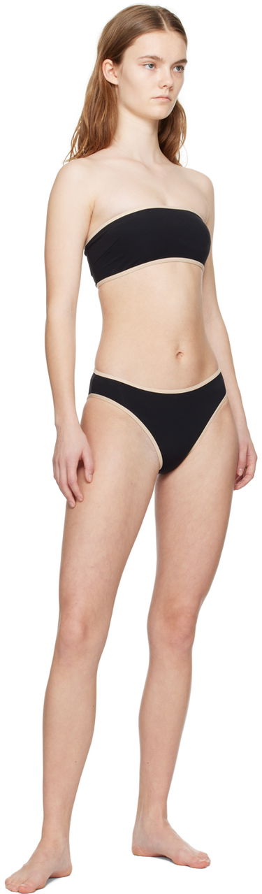 Kopalke TOTEME Edge Bandeau Bikini Top Črna | 241-WSW1041/WSW1040-FB0097, 3