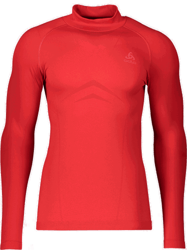 Majica Odlo Odlo Performance Fundamentals Light Turtle Neck Long Sleeve Underwear Shirt Rdeča | 197452-36100, 0