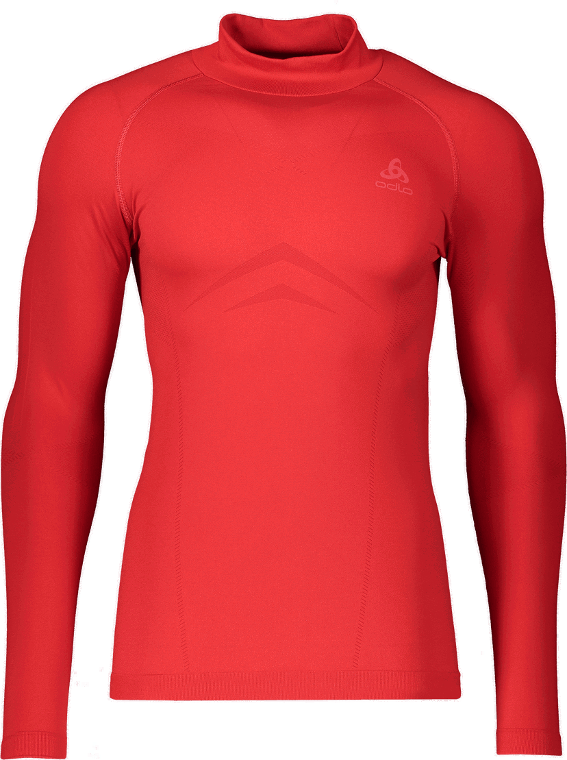 Majica Odlo Odlo Performance Fundamentals Light Turtle Neck Long Sleeve Underwear Shirt Rdeča | 197452-36100
