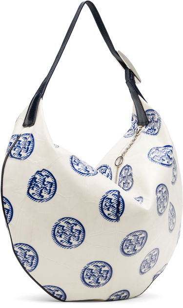 Torbica Tory Burch Tory Burch T Monogram Balloon Bag Bela | 171915-101, 2