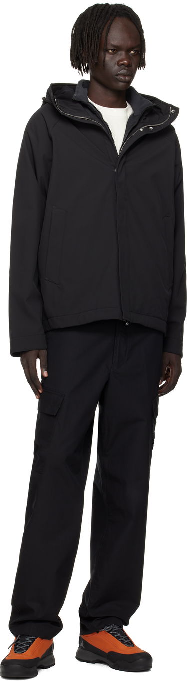 Jakna Stone Island Soft Shell-R E.Dye Hooded Jacket Črna | K2S15 Q100010 S0B22, 4