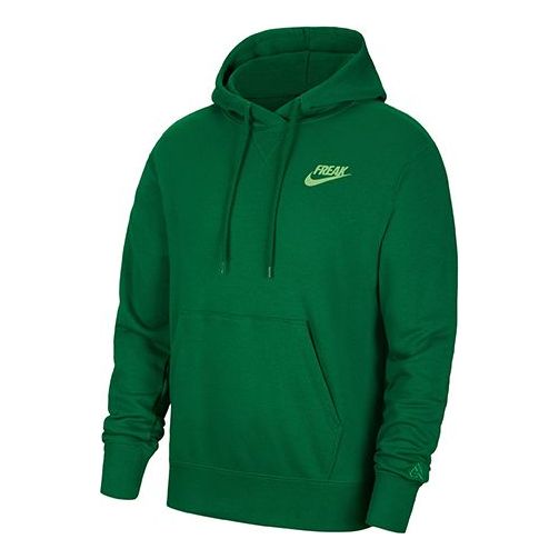 Pulover Nike Giannis Freak Hoodie Zelena | CZ0440-302
