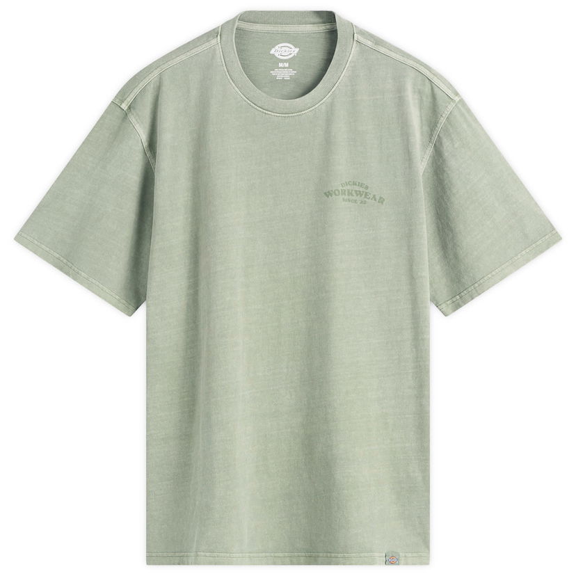 Majica Dickies Christiana Garment Dyed T-Shirt, Size Large Zelena | DK0A87QHL191