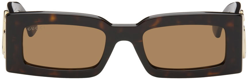 Sončna očala Gucci Rectangular Sunglasses Rjava | GG1425S-002, 0