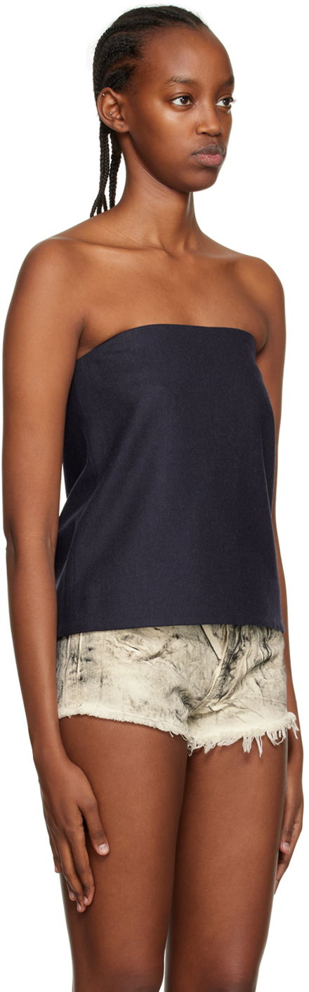 Majica brez rokavov We11done We11done Tube Top Mornarica | WD-BL3-22-134-W-NV, 1