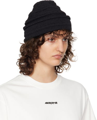 Beanie ADER ERROR Montblanc Black Knitted Beanie Črna | BMADSSHW0503BK, 1