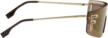 Sončna očala FENDI 'FF' Squared Sunglasses Rjava | FE40168UW0032G 192337229985, 1