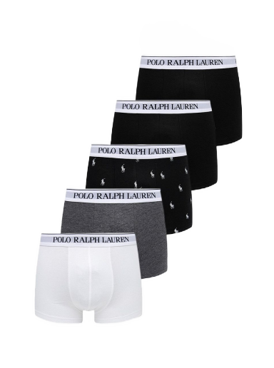 Boksarice Polo by Ralph Lauren Stretch Cotton Five Classic Trunks Večbarvna | 714864292004