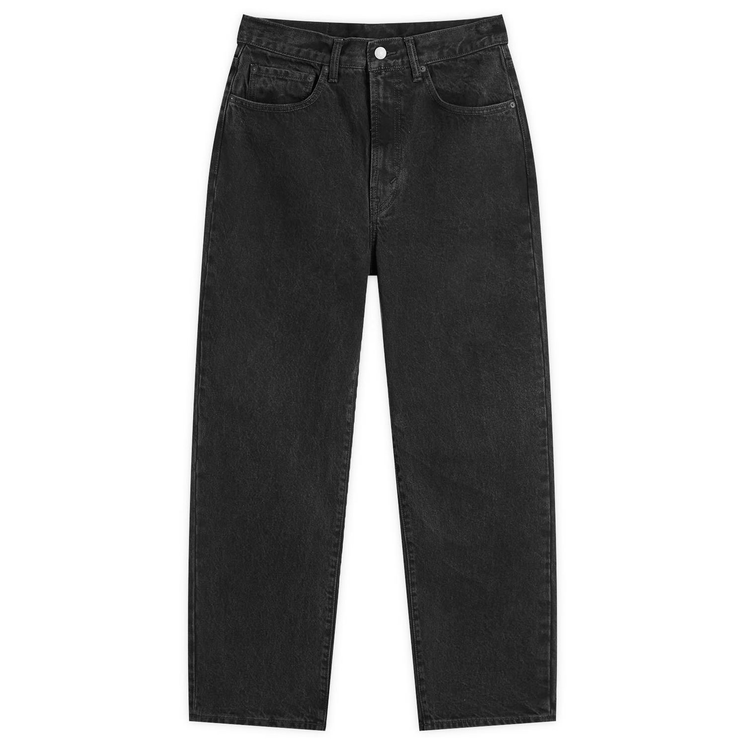 Kavbojke thisisneverthat thisisneverthat Regular Jeans, Size Small Črna | TNCO0DPA5P01-BLK, 1