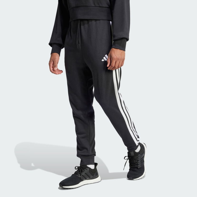Trenirka adidas Performance 3-Stripes French Terry Joggers Črna | JD1881