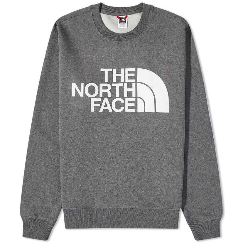 Pleteni pulover The North Face Standard M Crew Sweat Medium Grey Siva | NF0A4M7WDYY