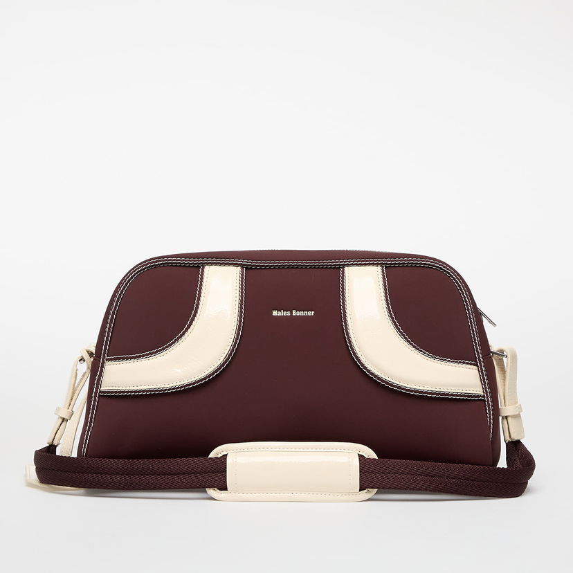 Torba za čez ramo adidas Originals Wales Bonner Curved Panel Shoulder Bag Bordo | KB2325