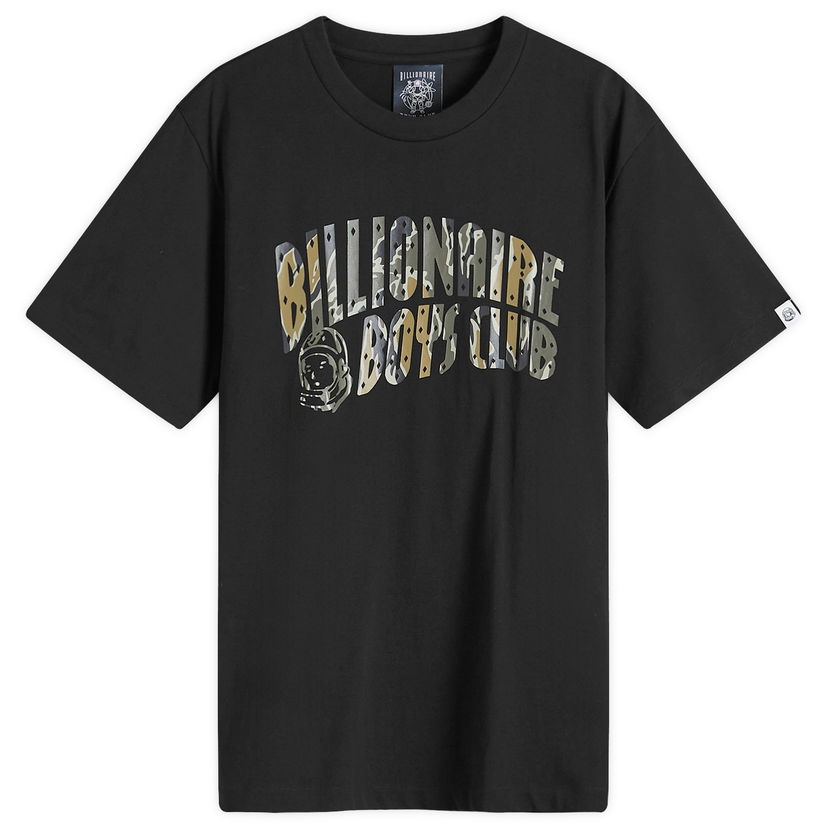 Majica BILLIONAIRE BOYS CLUB Camo Arch Logo T-Shirt Črna | B24347-BLK
