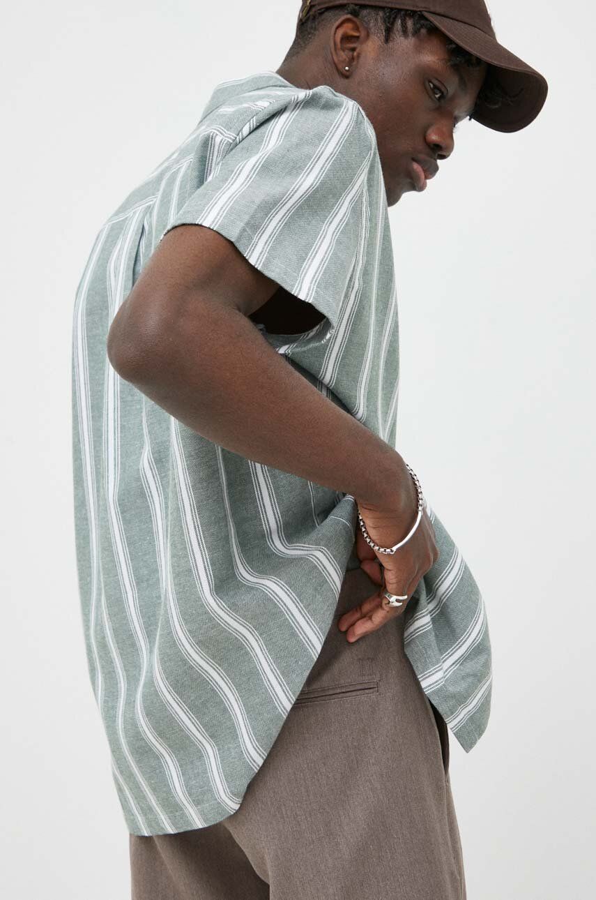 Srajce Les Deux Lawson Stripe Shirt Zelena | LDM401057, 0