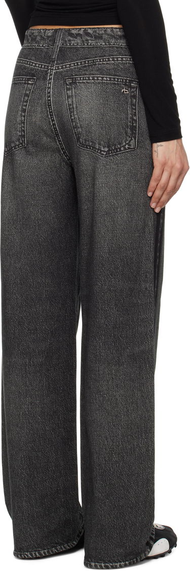 Kavbojke rag & bone Rag & Bone Miramar Terry Wide-Leg Track Pants Siva | WCW25S70018201, 2