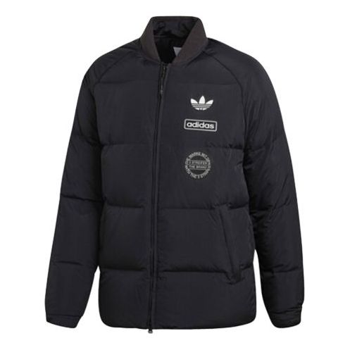 Puhovka adidas Originals Originals Graphic Down Jacket Črna | DP8555