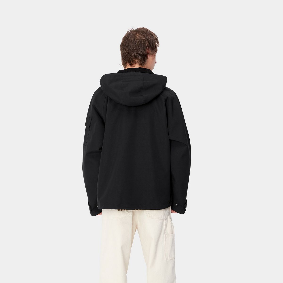 Parka Carhartt WIP Clarton Hooded Workwear Jacket Črna | I033871_8, 1