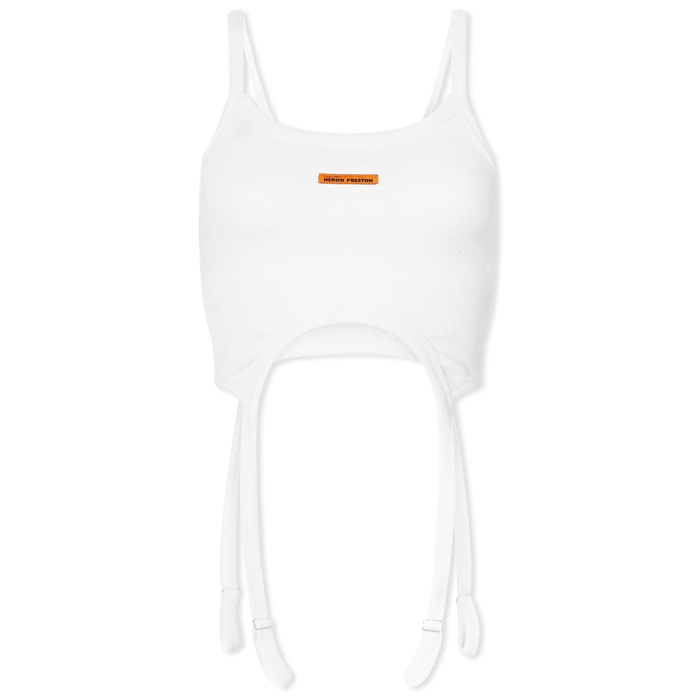 Majica brez rokavov HERON PRESTON Hooks Tank Top Bela | HWAC005F22JER0010100, 0