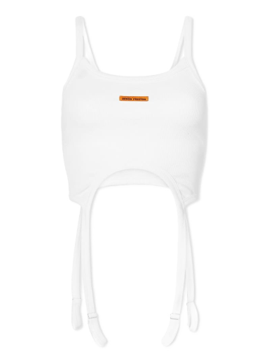Majica brez rokavov HERON PRESTON Hooks Tank Top Bela | HWAC005F22JER0010100
