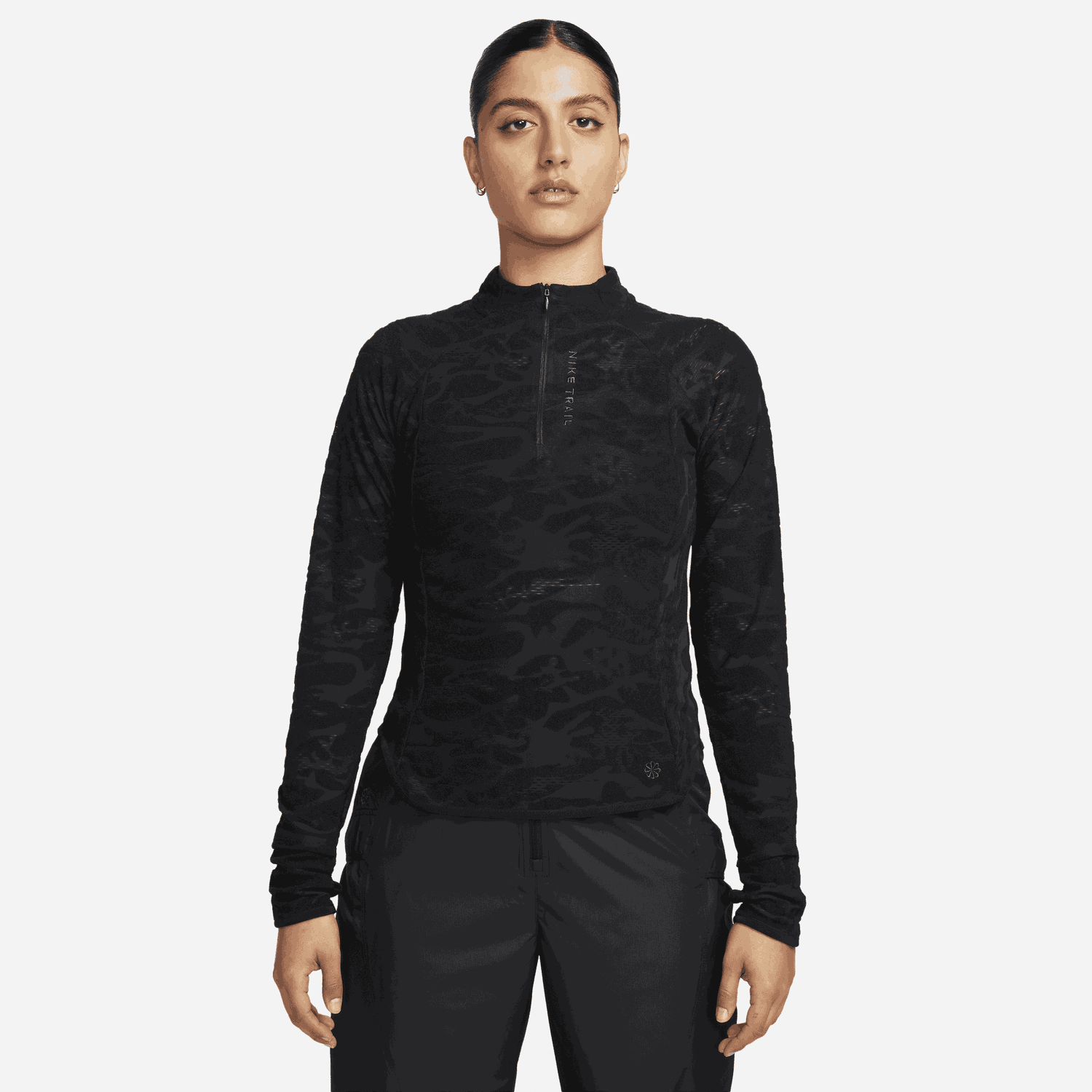 Majica Nike Trail Dri-FIT Črna | FB7637-010, 0