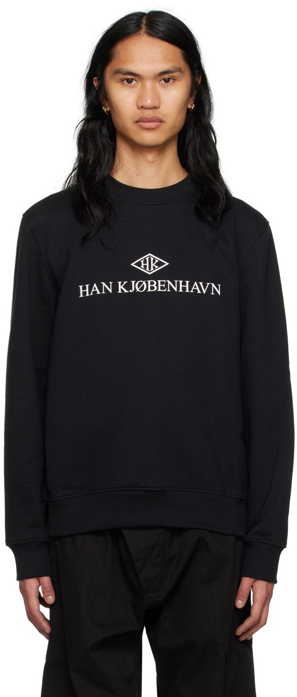 Pleteni pulover Han Kjøbenhavn Han Kjobenhavn Exclusive Sweatshirt Črna | M-132925